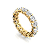 0.25ct each Brilliant Round Diamond Eternity Ring - GeumJewels