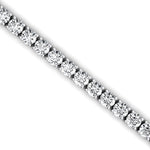 0.50ct Each Round Brilliant Cut Diamond Tennis Bracelet - GeumJewels