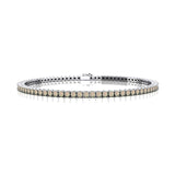 2mm Round Ethiopian Opal Tennis Bracelet - GeumJewels
