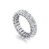 0.25ct each Radiant cut Diamond Eternity Ring - GeumJewels