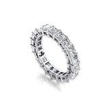 0.25Cts each Princess Cut Diamond Eternity Ring - GeumJewels
