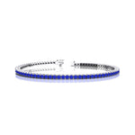 2mm Round Tanzanite Tennis Bracelet - GeumJewels