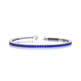 2mm Round Tanzanite Tennis Bracelet - GeumJewels