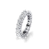 0.25Cts each Princess Cut Diamond Eternity Ring - GeumJewels