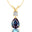 Alexandrite Teardrop Pendant with Solitaire Diamond - GeumJewels