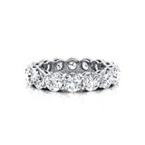 0.25ct each Brilliant Round Diamond Eternity Ring - GeumJewels