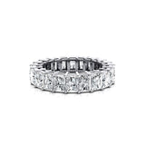 0.25ct each Radiant cut Diamond Eternity Ring - GeumJewels