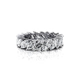 0.25ct each Marquis cut Diamond Eternity Ring - GeumJewels