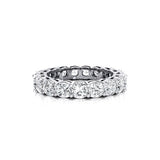 0.25ct each Cushion Square cut Diamond Eternity Ring - GeumJewels