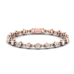 Chain Link Tennis Bracelet - GeumJewels