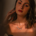 Leo Zodiac Diamond Charm Gold Pendant - GeumJewels