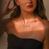 Scorpio Zodiac Diamond Charm Gold Pendant - GeumJewels