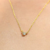 0.25ct Solitaire Diamond Necklace
