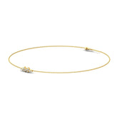 Handmade Diamond Gold Bracelet, 10kt 14kt 18kt Yellow White Rose Gold Bracelet, Natural Diamond Bracelet - GeumJewels