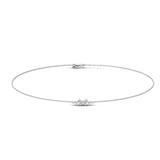 Handmade Diamond Gold Bracelet, 10kt 14kt 18kt Yellow White Rose Gold Bracelet, Natural Diamond Bracelet - GeumJewels