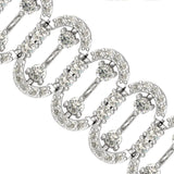 Elegant Diamond Cut Bracelet, Rose Gold Custom Bracelet, Yellow/White Gold Designer Bracelet - GeumJewels