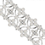 Elegant Rose Gold Cut Bracelet, Solid Yellow/White Gold Designer Bracelet, Genuine Diamond Custom Bracelet - GeumJewels