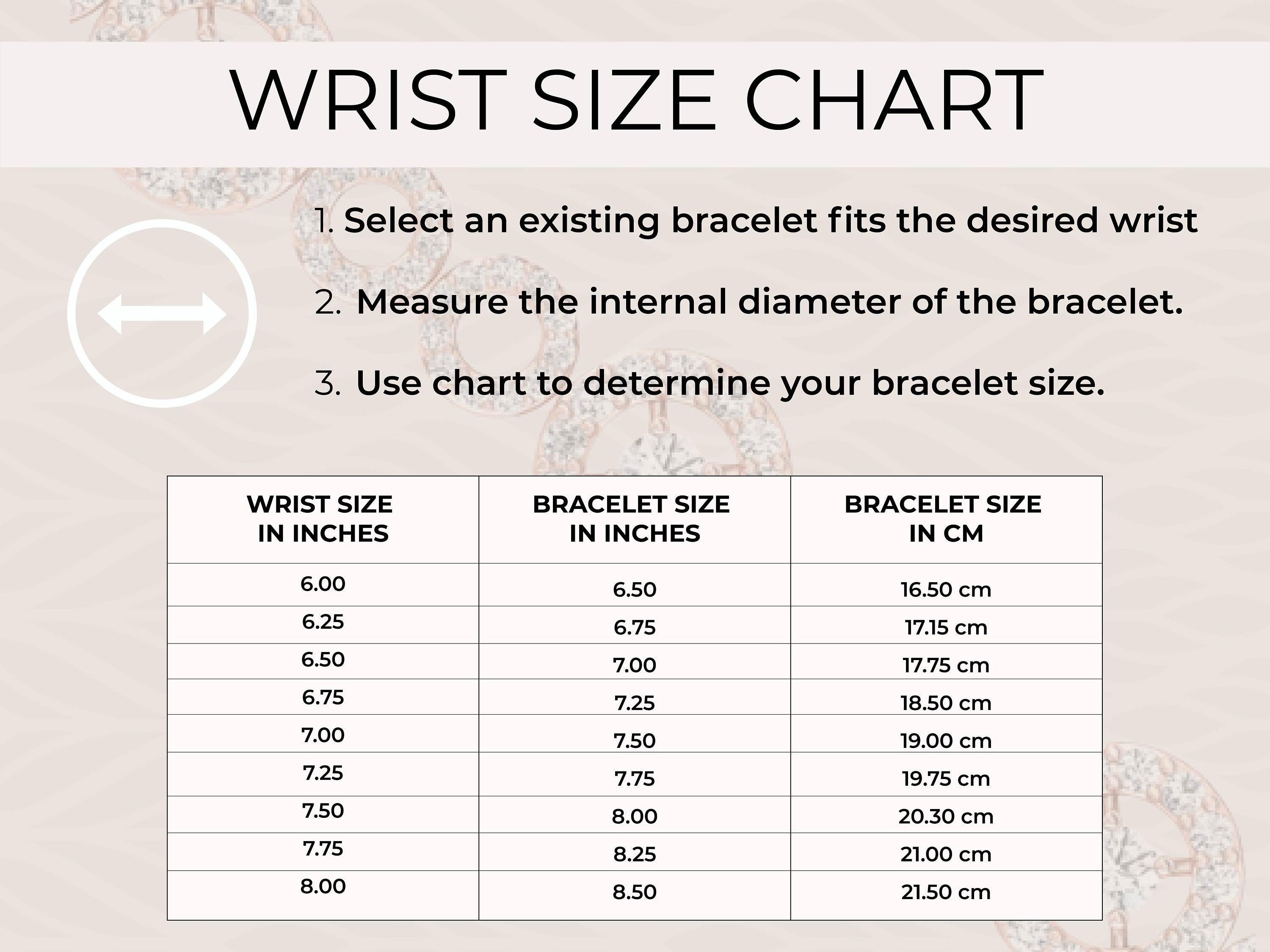 Handmade Rose Gold Cut Bracelet, White/Yellow Gold Bracelet, Real Diamond Modern Bracelet - GeumJewels