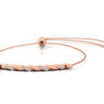 Alternate Diamond Minimalistic Chain Bracelet - GeumJewels