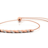 Alternate Diamond Minimalistic Chain Bracelet - GeumJewels
