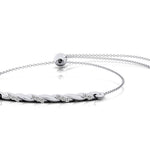 Alternate Diamond Minimalistic Chain Bracelet - GeumJewels