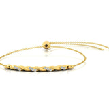 Alternate Diamond Minimalistic Chain Bracelet - GeumJewels