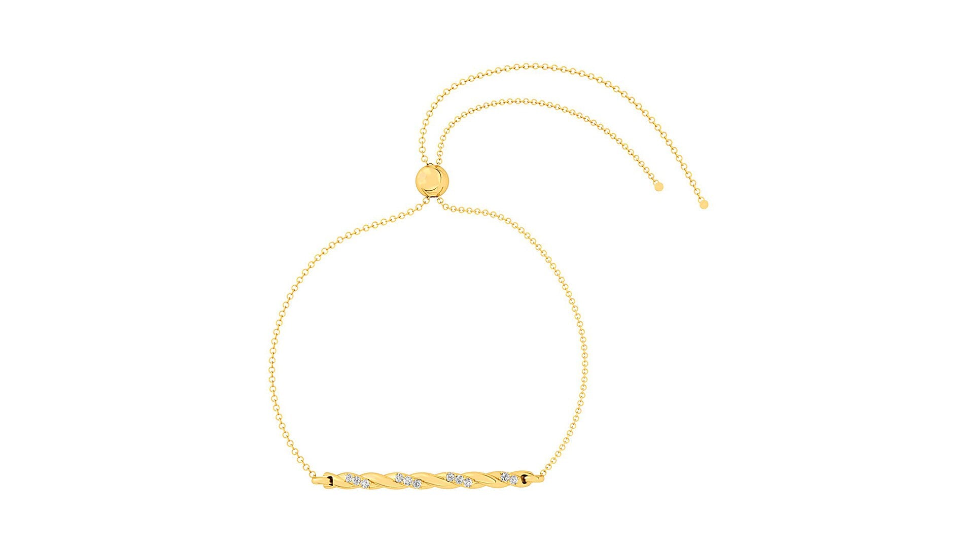 Alternate Diamond Minimalistic Chain Bracelet - GeumJewels