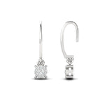 Handmade Designer Gold Earring, Solid Gold Dangle Earrings , Personalized Diamond Jewelry - GeumJewels