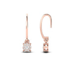 Handmade Designer Gold Earring, Solid Gold Dangle Earrings , Personalized Diamond Jewelry - GeumJewels
