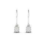 Handmade Designer Gold Earring, Solid Gold Dangle Earrings , Personalized Diamond Jewelry - GeumJewels