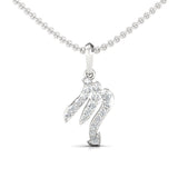 Sleek Diamond Scorpio Zodiac Pendant Necklace, Handcrafted Solid 18Kt Gold Scorpio Pendant - GeumJewels