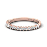 10kt 14kt 18kt Solid Gold Ring, Natural Diamonds Gold Ring, Elegant Diamond Proposal Ring - GeumJewels