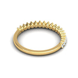 10kt 14kt 18kt Solid Gold Ring, Natural Diamonds Gold Ring, Elegant Diamond Proposal Ring - GeumJewels