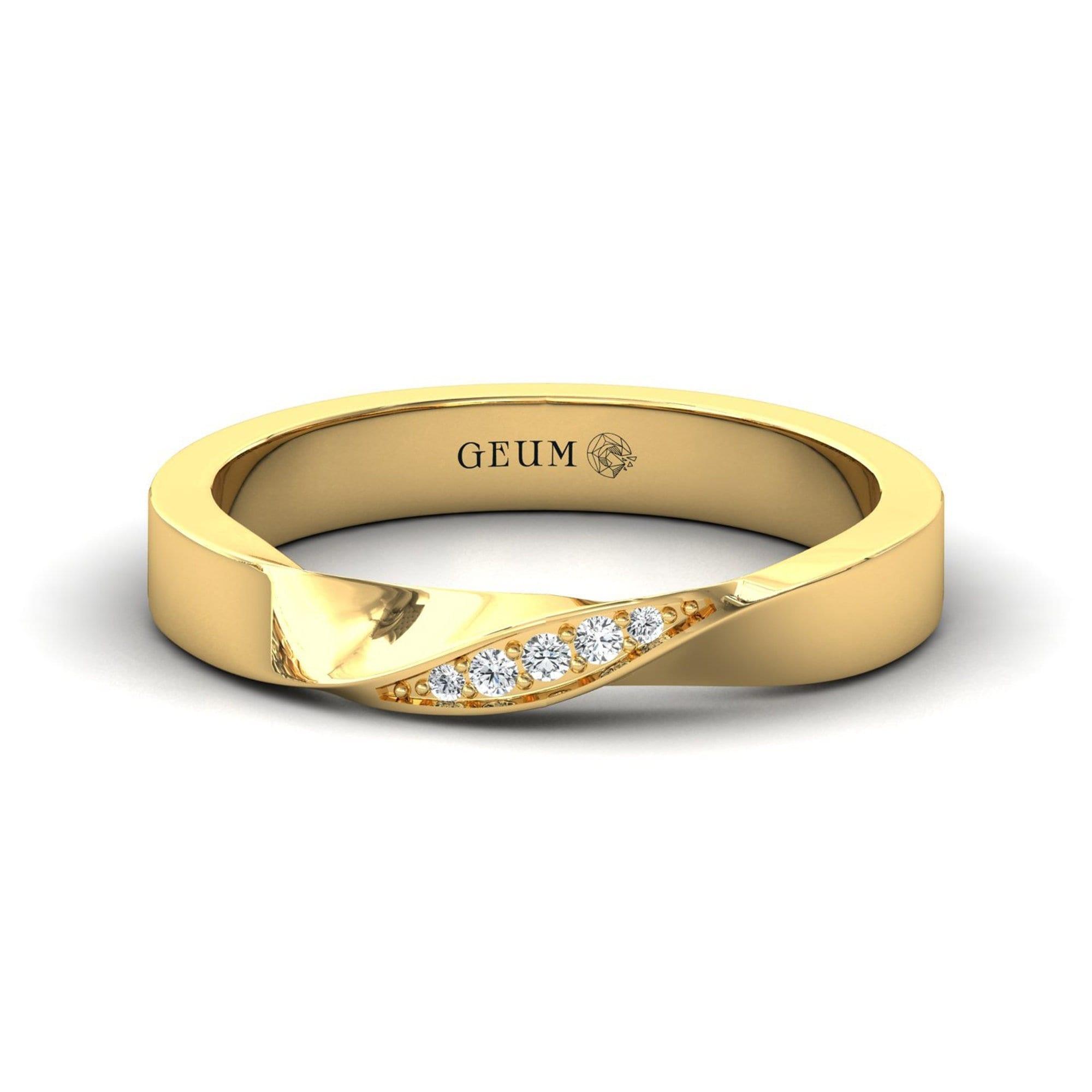 Elegant Diamond Gold Ring – GeumJewels