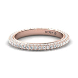 Handmade Rose Gold Ring, Elegant Yellow/white Gold Ring, Natural Gold Fashion Ring - GeumJewels