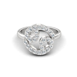 Sleek Design Cancer Zodiac Ring, Unique Zodiac Sign Engagement Ring, Personalized Diamond Gold Ring - GeumJewels