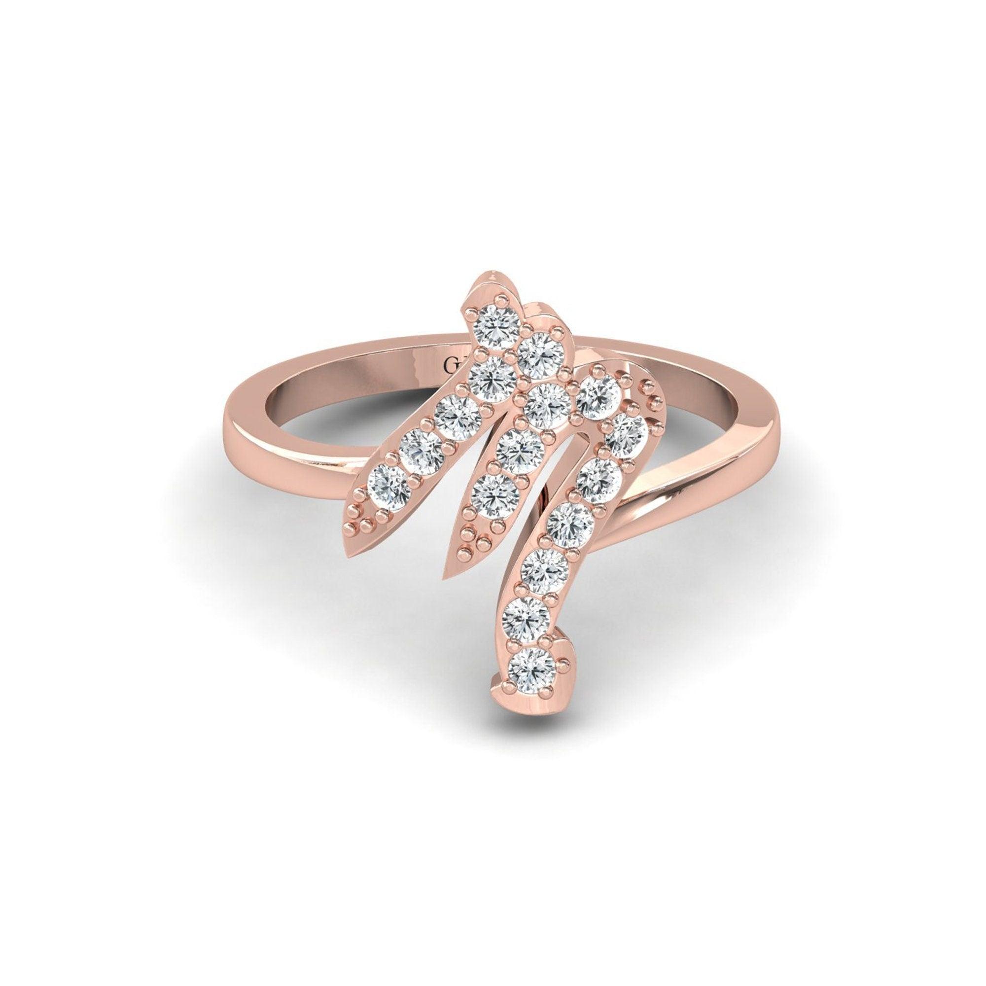 Handmade Solid Gold Scorpio Ring, Unique Designer Ring for Engagement, Zodiac Sign Gold Jewellery - GeumJewels