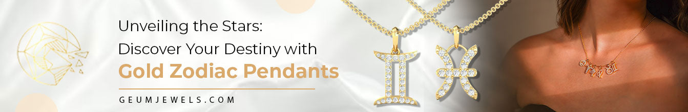 Unveiling the Stars: Discover Your Destiny with Gold Zodiac Pendants