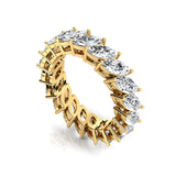 0.25ct each Marquis cut Diamond Eternity Ring