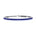 2mm Round Blue Sapphire Tennis Bracelet - GeumJewels