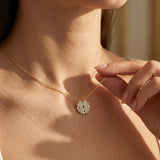 Two Way Wear Diamond Heart Necklace