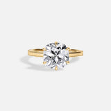 14kt Solid Gold Lab Grown Diamond Cushion Ring Anniversary Jewelry