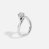 14kt Solid Gold Jewelry Lab Grown Diamond Pear Cut Jewelry