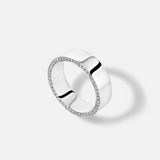 14kt Solid Gold Lab Diamond Hidden Pave Band Wedding Rings