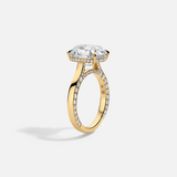 Lab Grown Diamond Solitaire Ring 14kt Gold Engagement Jewelry