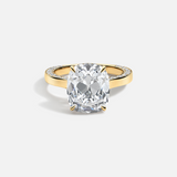 Lab Grown Diamond Solitaire Ring 14kt Gold Engagement Jewelry