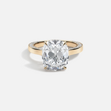 Lab Grown Diamond Solitaire Ring 14kt Gold Engagement Jewelry