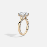 Lab Grown Diamond Solitaire Ring 14kt Gold Engagement Jewelry