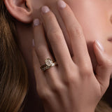 Lab Grown Diamond Cushion Cut Ring 14kt White Gold Jewelry