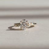 Lab Grown Diamond Solitaire Engagement Ring 14kt Rose Gold Jewelry